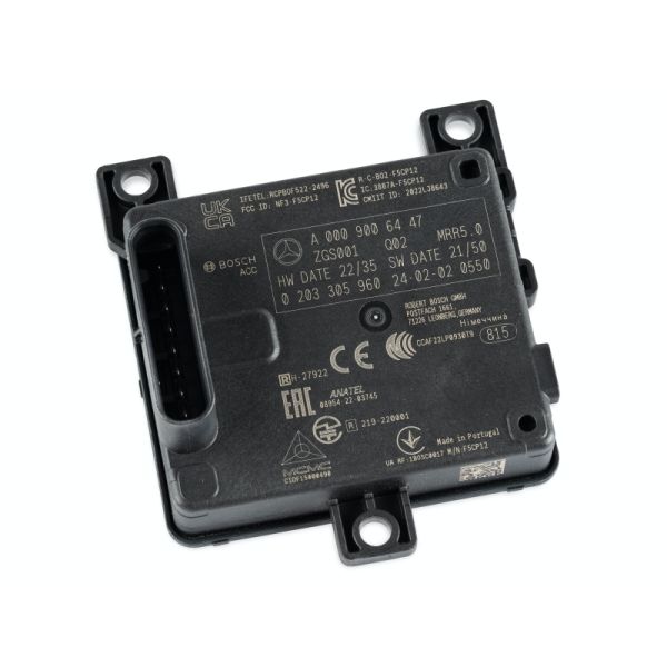 Radar, Adaptive Cruise Control Mercedes CLA 118, GLE 167, A-Class 177, EQB 243, GLB 247, AMG GT 290